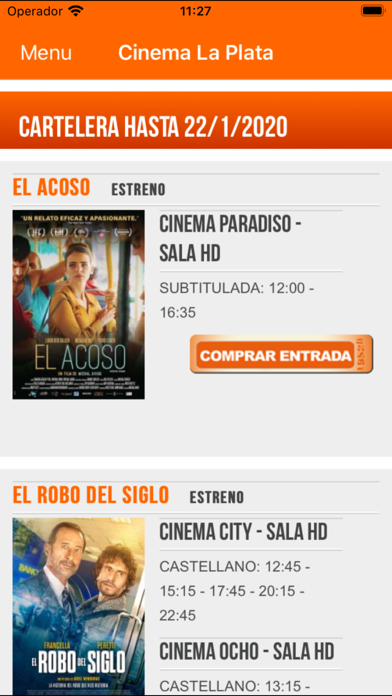 Cinema La Plata Screenshot