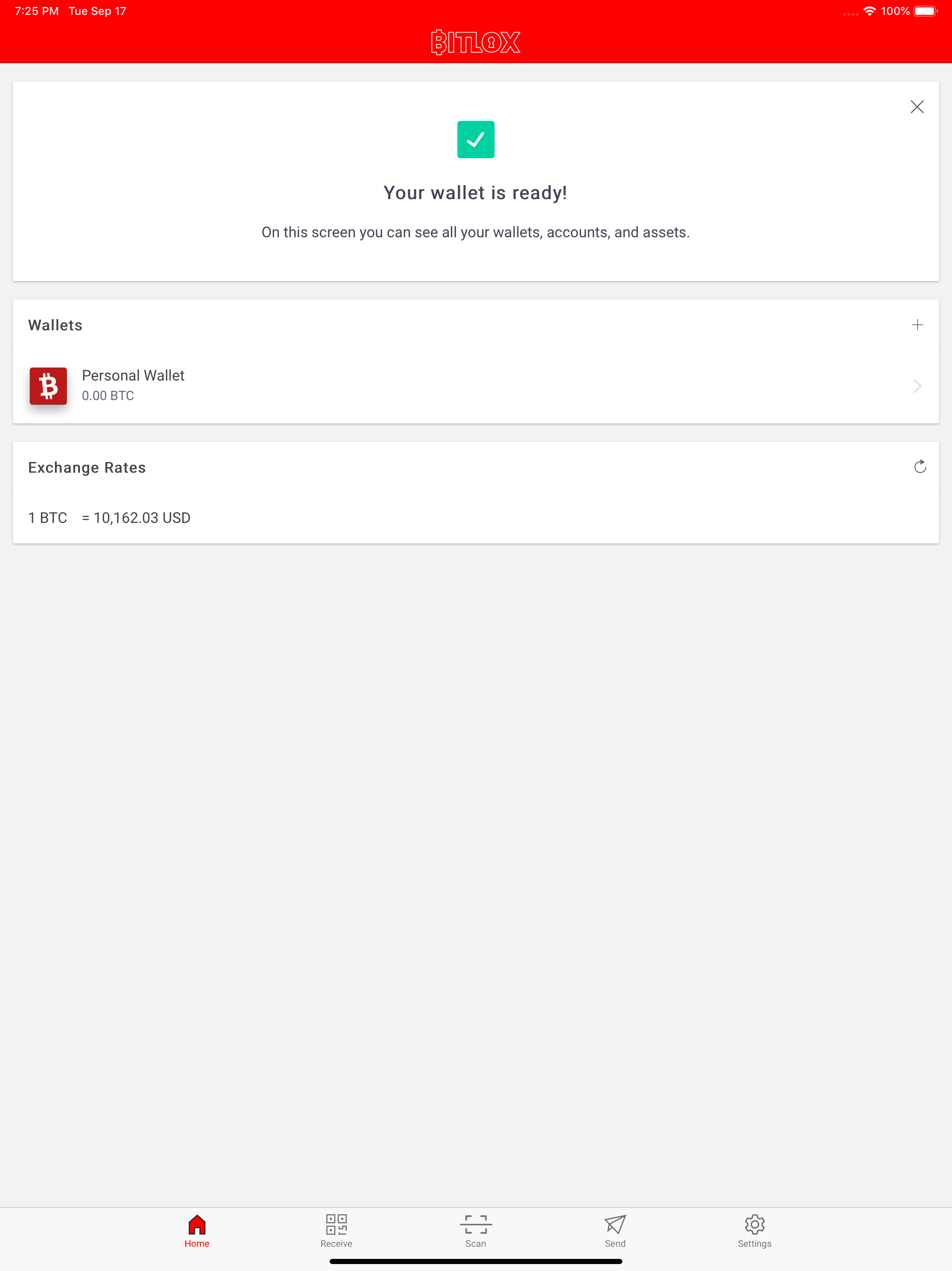 BITLOX Crypto Wallet