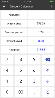 ClevCalc - Calculator screenshot 5