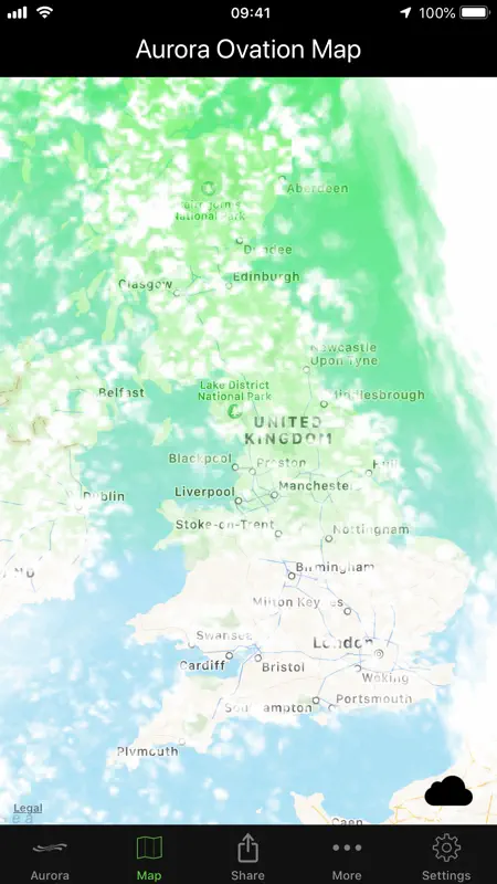 AuroraWatch UK Aurora Alerts screenshot 3 of 5