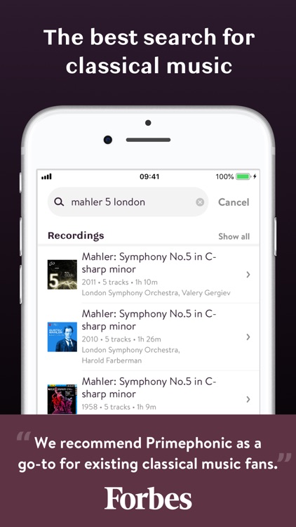 Primephonic - Classical Music