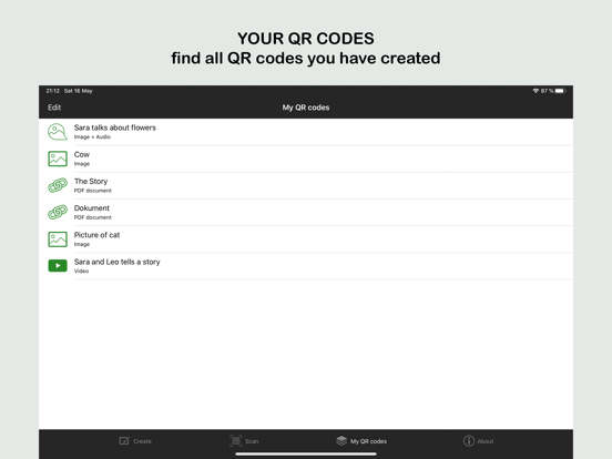Cloud QR Wifi iPad screenshot 9 - Education app