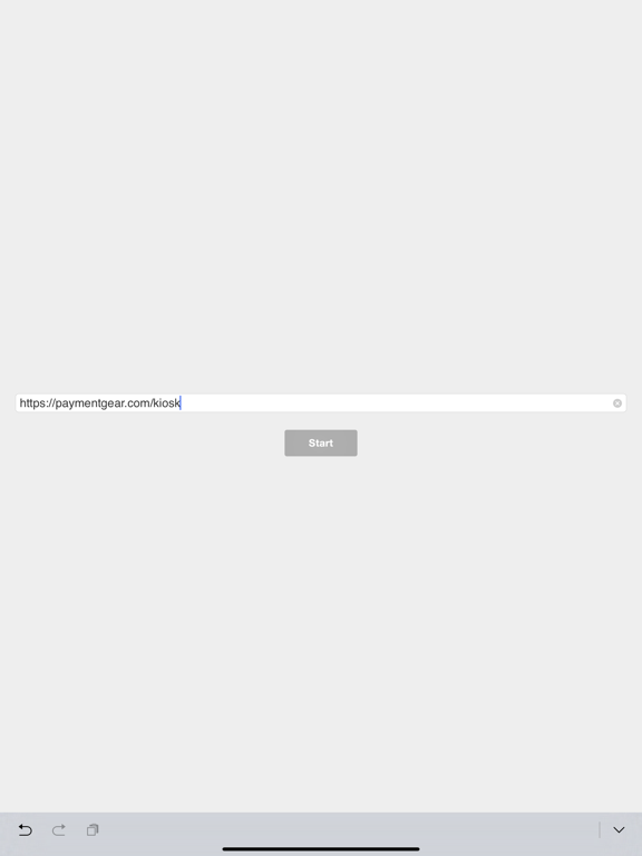 SecureKiosk iPad screenshot 1 - Business app