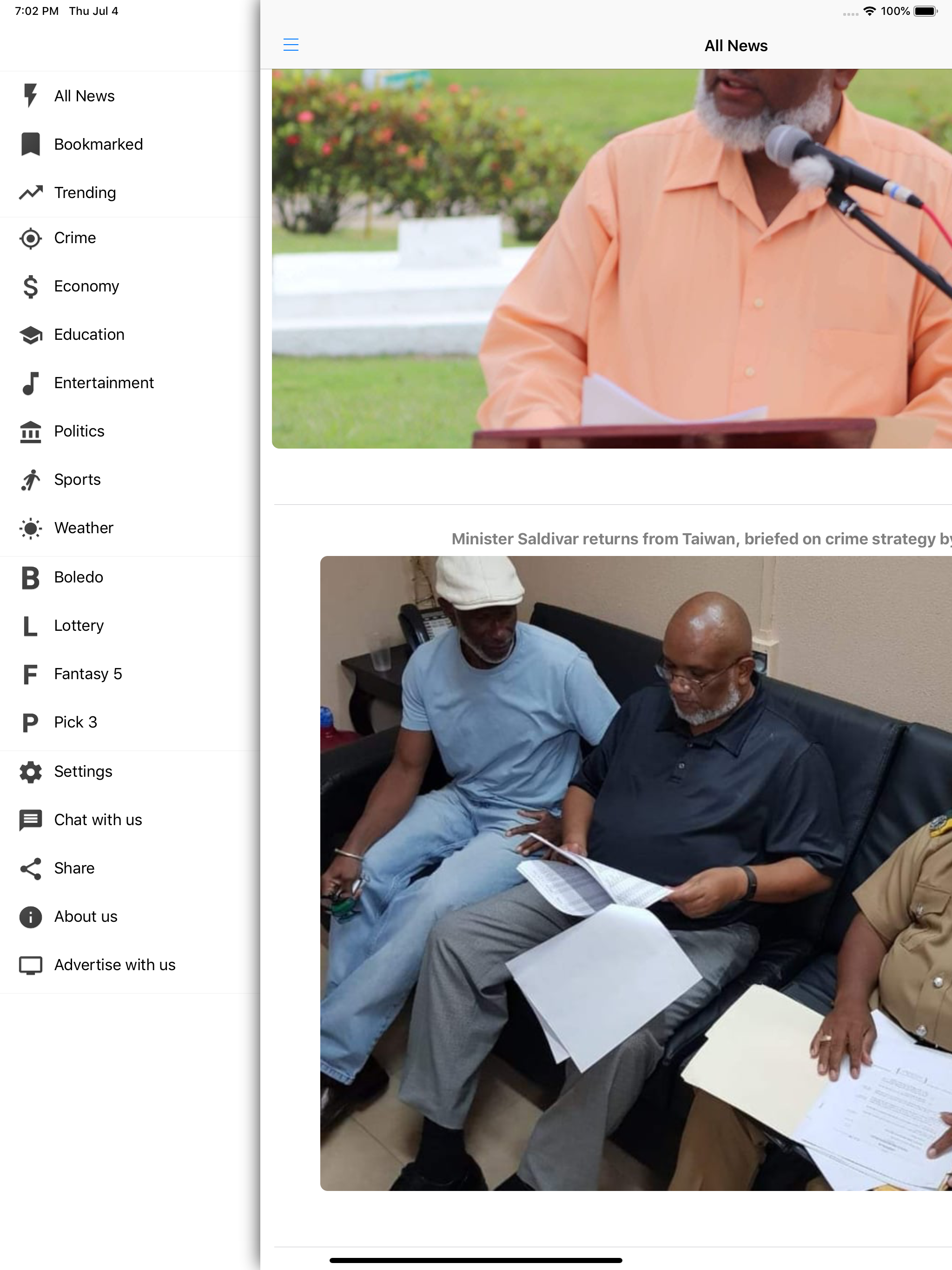 Breaking Belize News screenshot 8