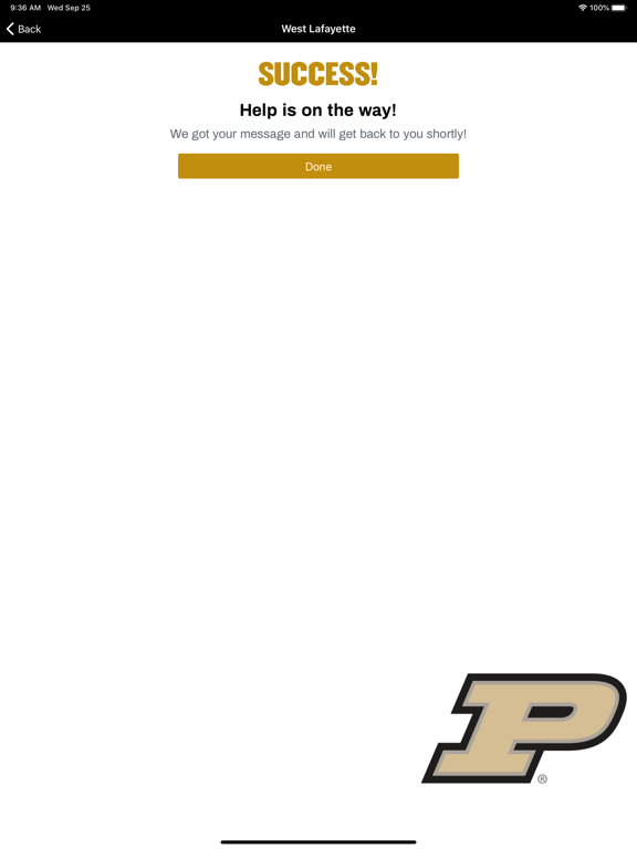 Screenshot #6 pour Purdue Journey