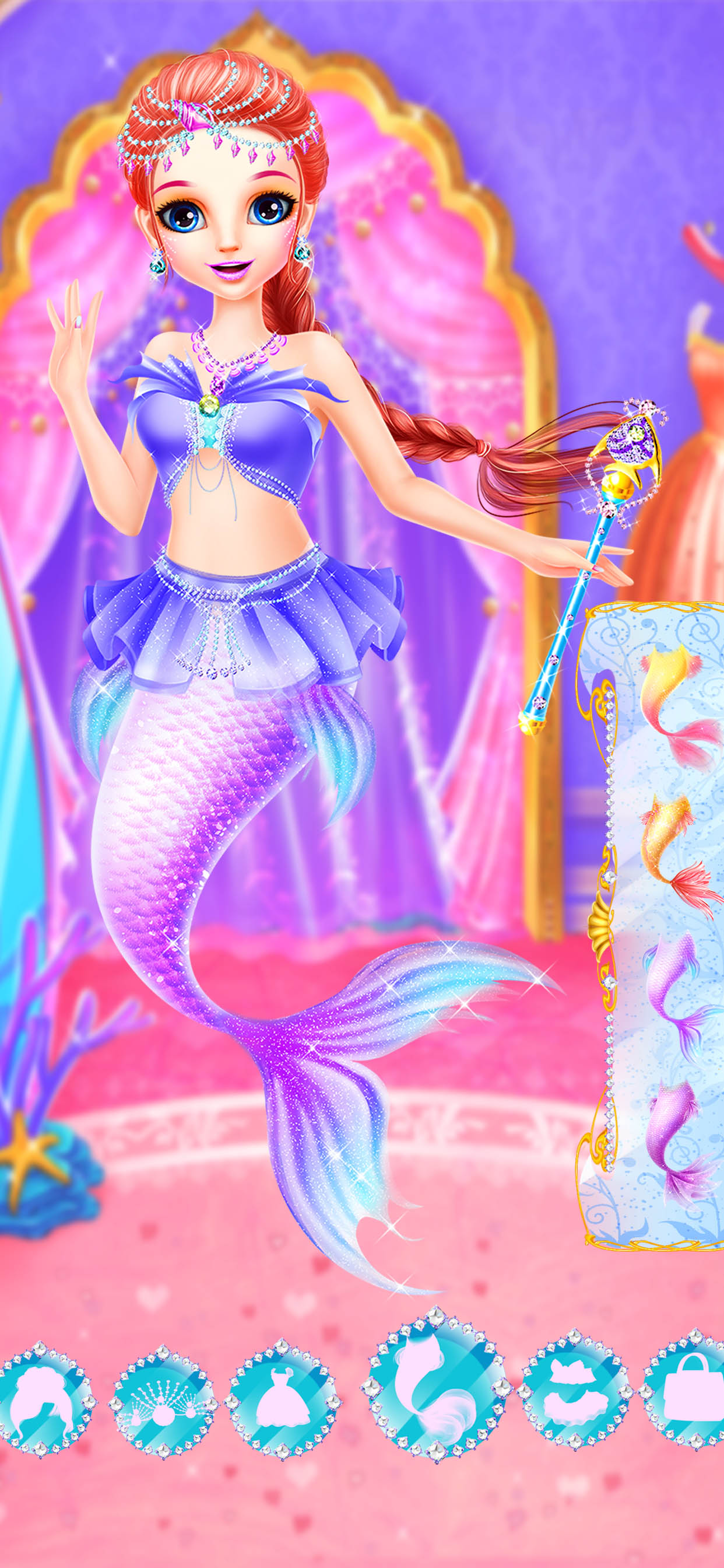 Mermaid Fashion Makeup
