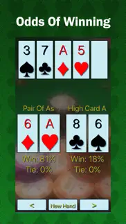 tilter - poker odds companion iphone screenshot 1