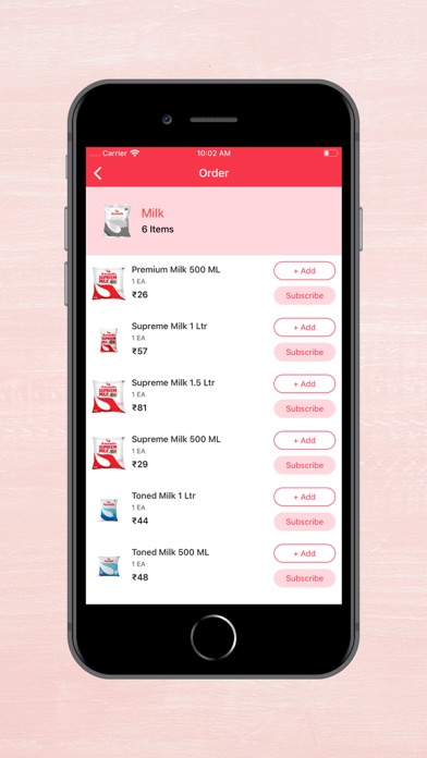 Ananda - Buy Milk Online iPhone screenshot