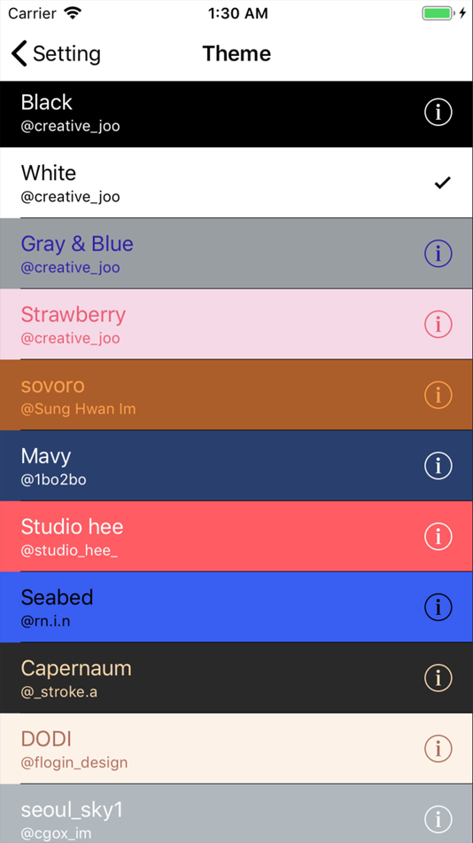 #3. Design Sticky - Sticker memo (iOS) Podle: young-ho ju