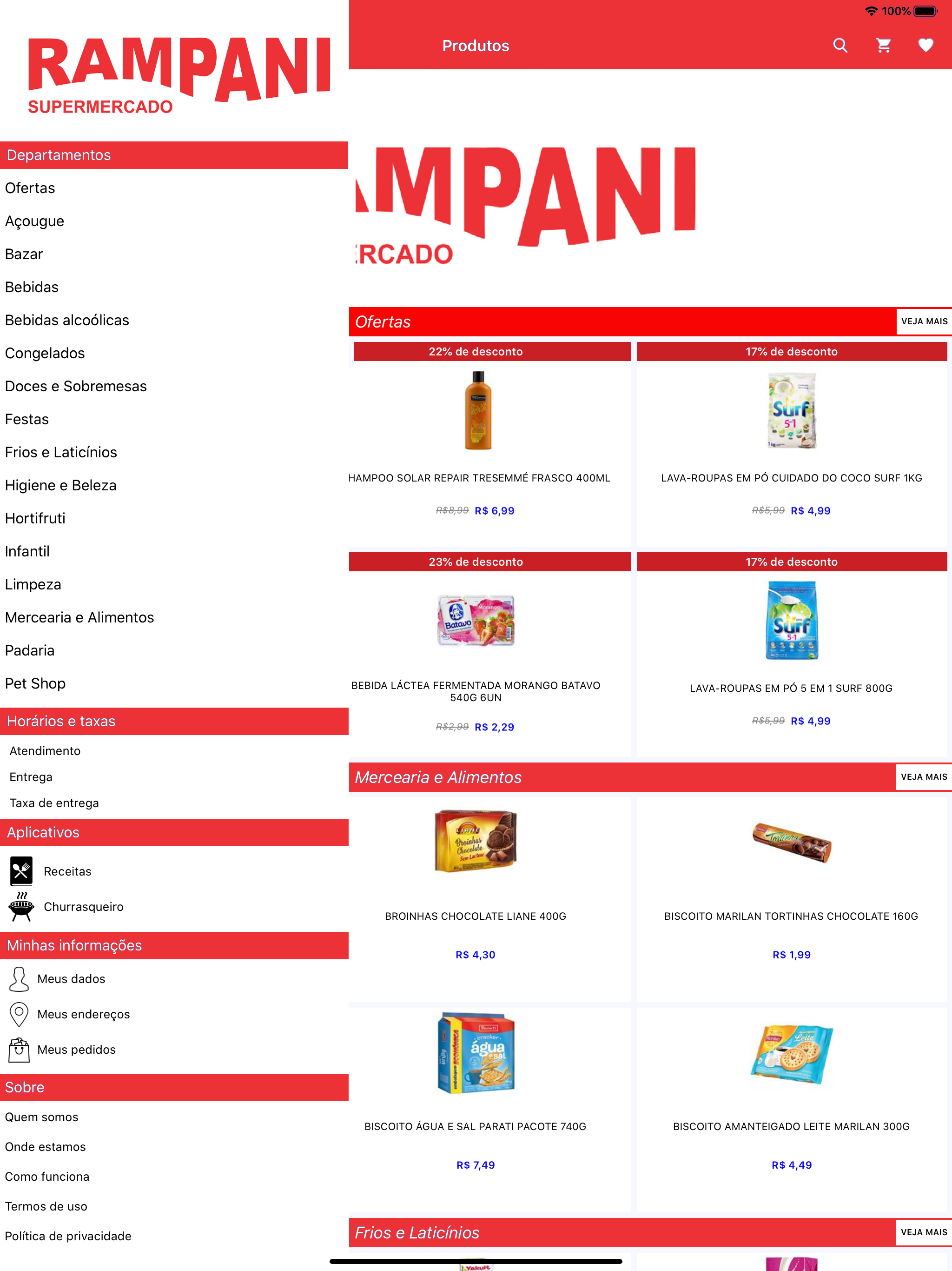 Supermercado Rampani screenshot 9
