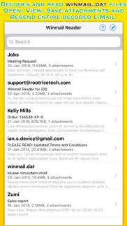 winmail reader iphone screenshot 1