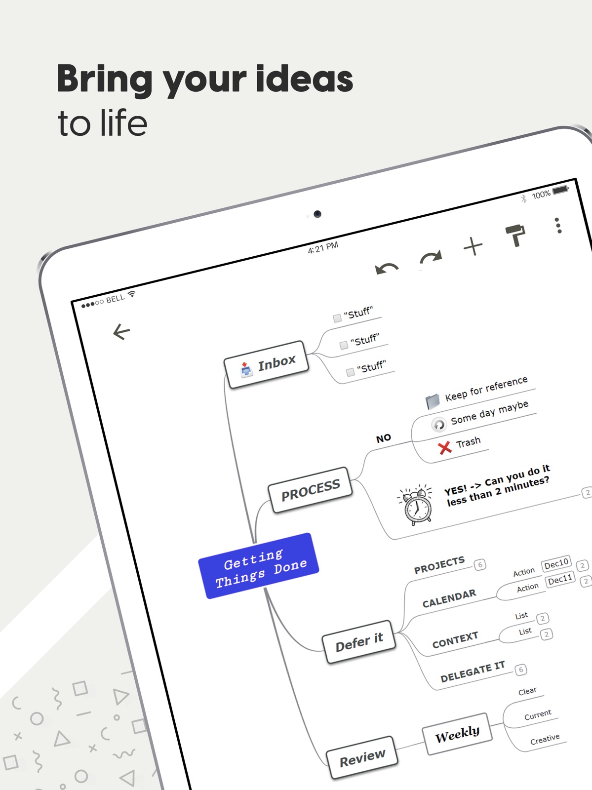 Mind Map Maker - Mindomo ipad screenshot 3