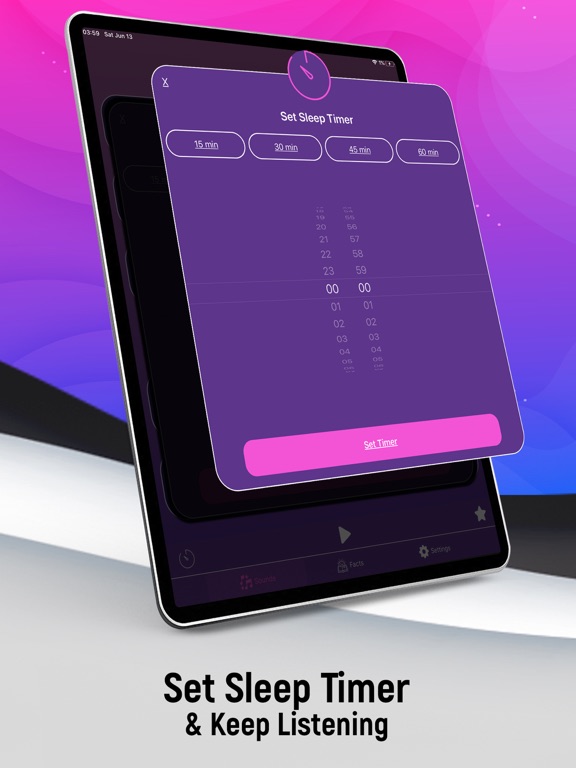 Baby Sleep - Calming Sounds iPad screenshot 4 - Lifestyle app