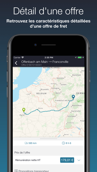 Screenshot #3 pour Chronotruck Chauffeur