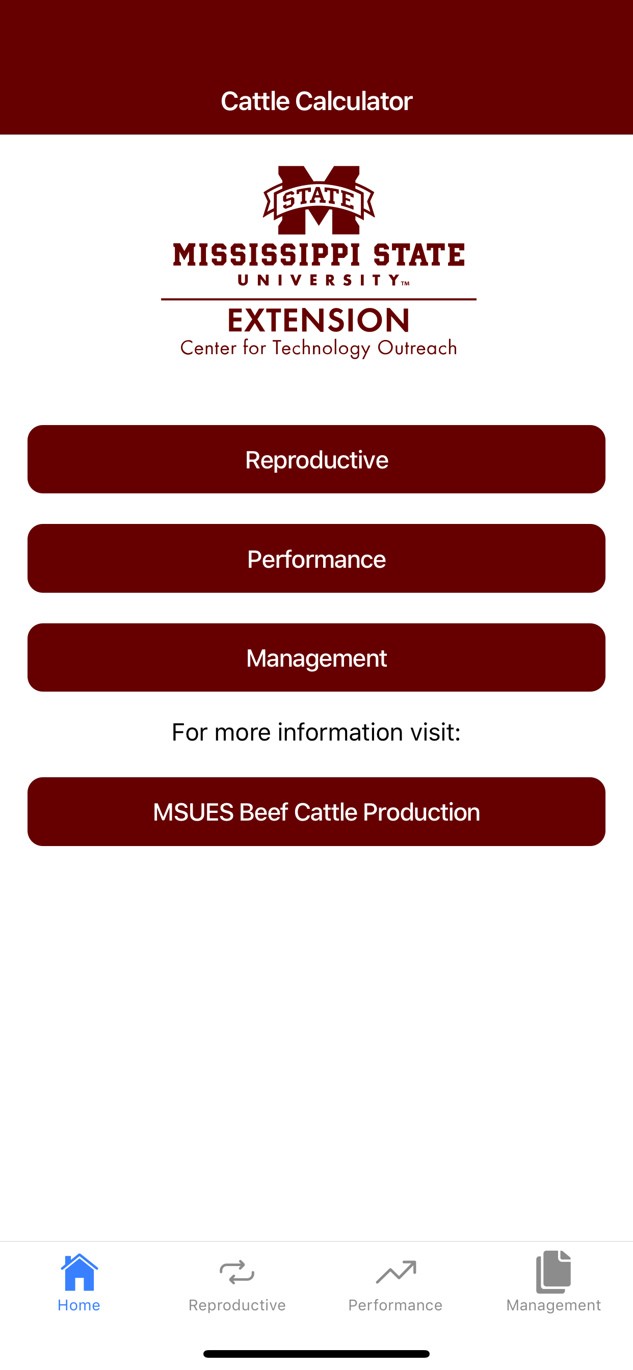 MSUES Cattle Calculator