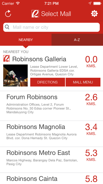 How to cancel & delete Robinsons Malls from iphone & ipad 1