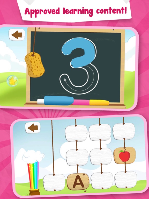 Universe of Alphabet & Numbers iPad screenshot 5 - Education app