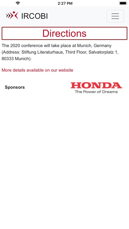 IRCOBI 2025 screenshot-3