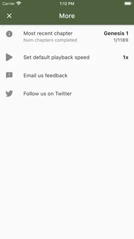 Game screenshot Audio Bible: God's Word Spoken hack