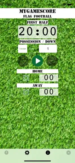 Game screenshot MyGameScore Flag Football mod apk