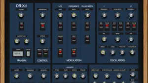 OB-Xd AUv3 Synth screenshot 1
