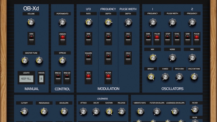 OB-Xd AUv3 Synth