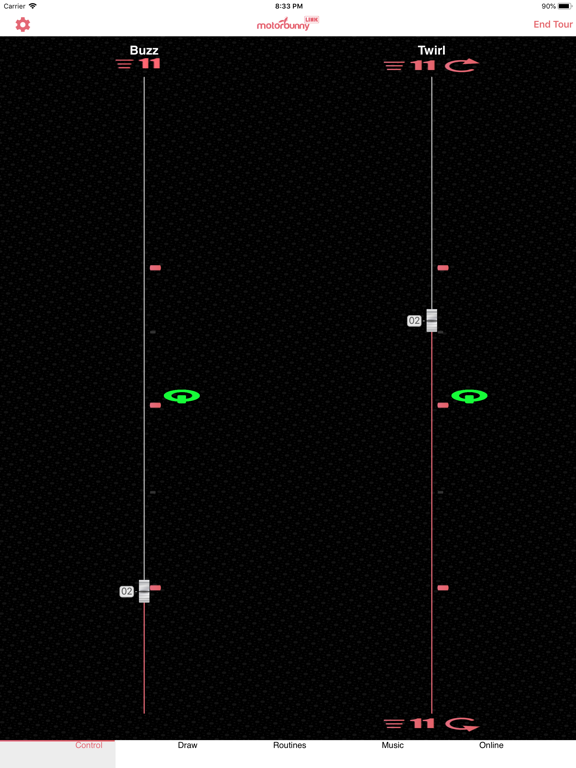 Motorbunny LINK Controller iPad screenshot 4 - Lifestyle app