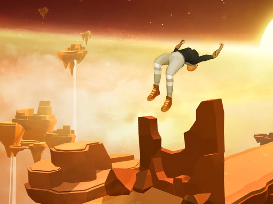 Sky Dancer: Free Falling iPad app afbeelding 2