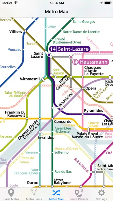 Europe's Subway & Metro lines