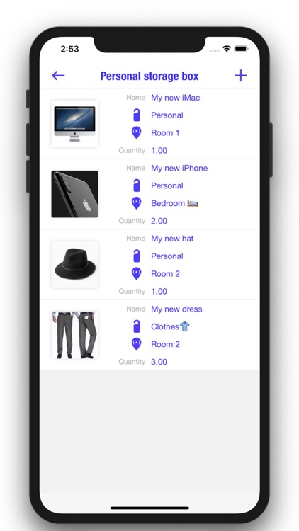 My Storage Box-Items organizer