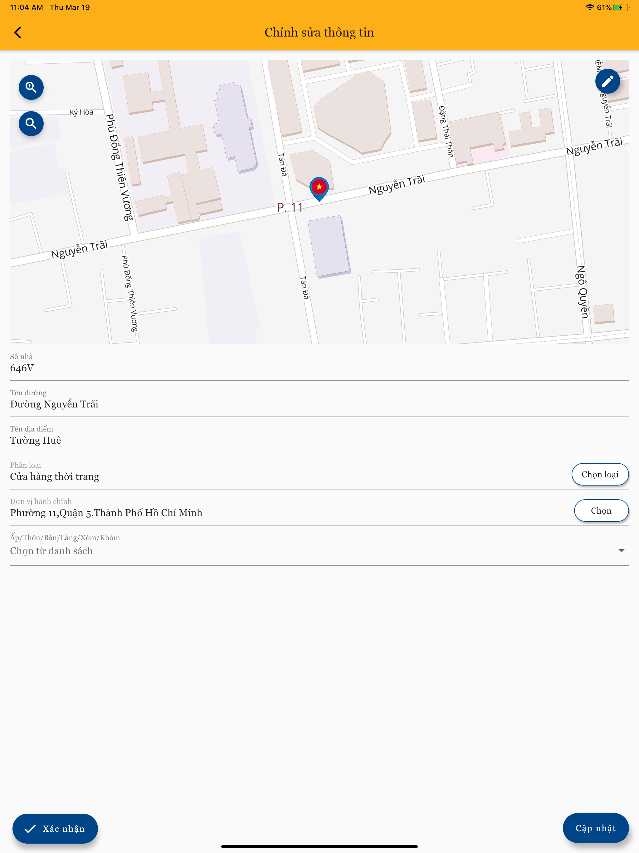 VNPOST Thu thập địa chỉ screenshot 8