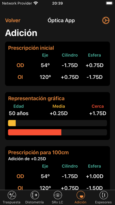 Optica-App screenshot