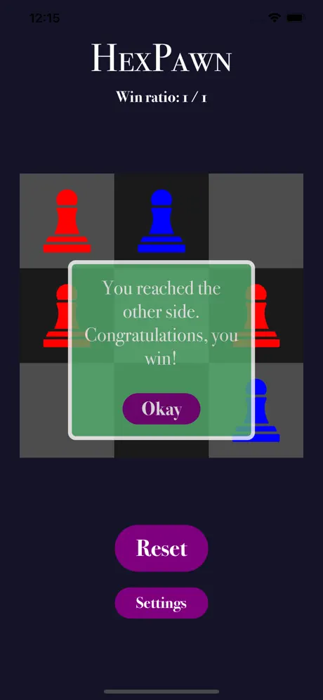 Hexpawn