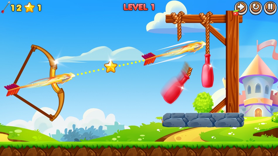 #1. Archery Game Bottle Shooting (iOS) 由: RAPTY SOFT SRL