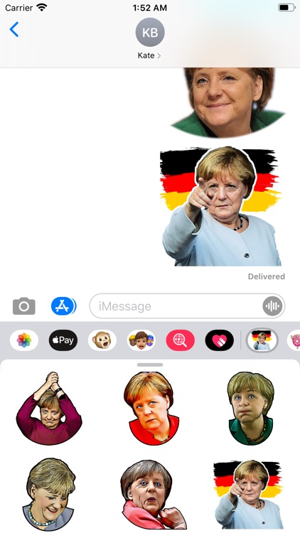 Angela Merkel Stickers Pack