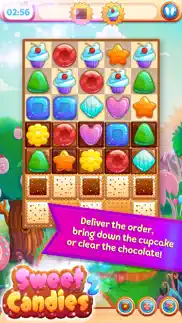 sweet candies 2: match 3 games iphone screenshot 3