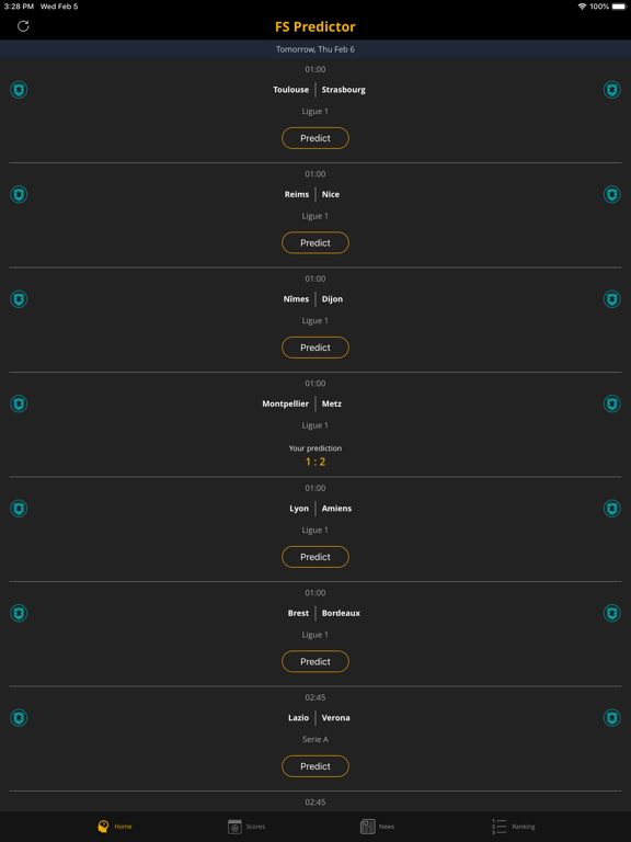 Screenshot #4 pour FS Predictor: Predict Score
