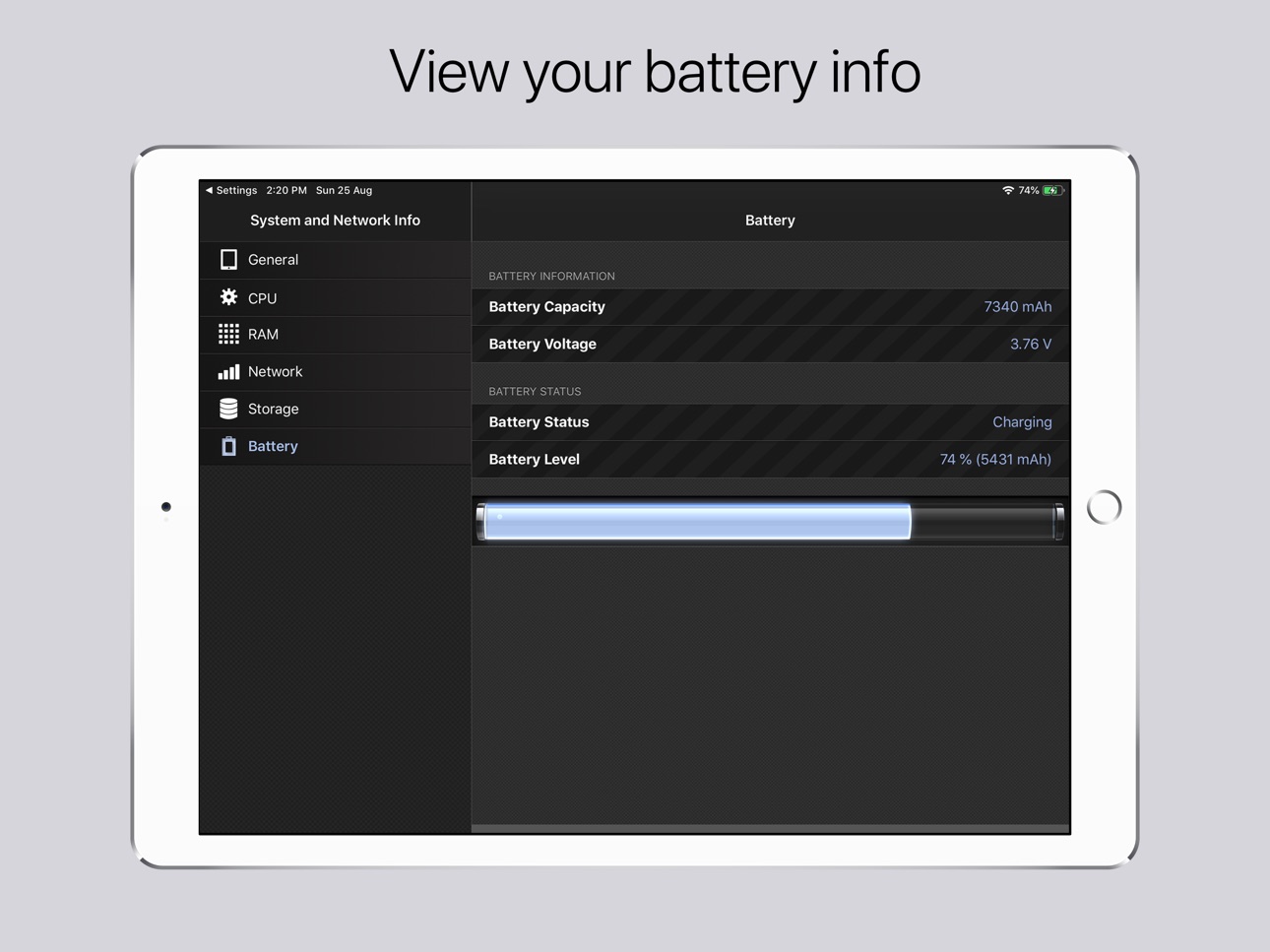 iPad screenshot