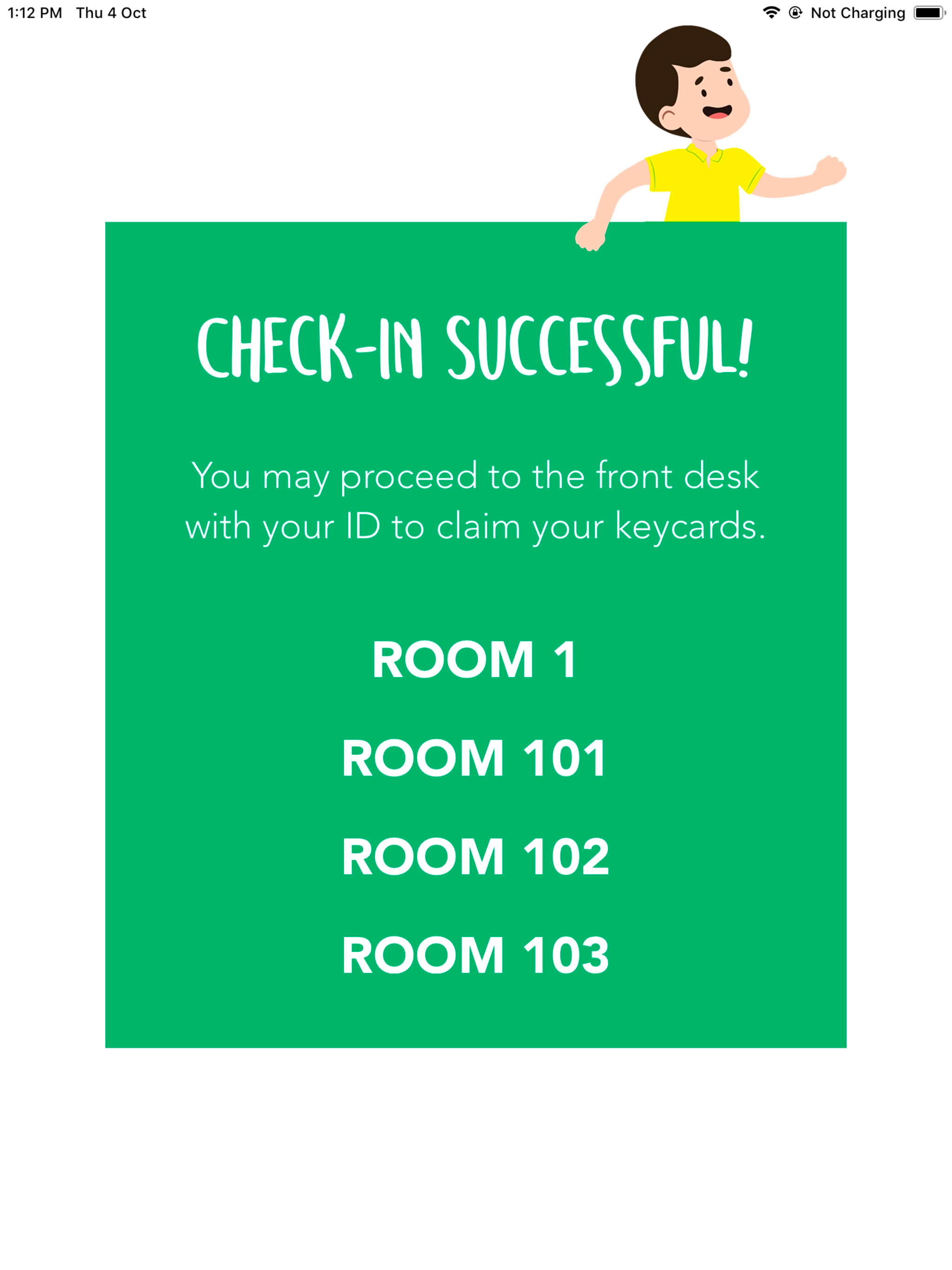 Djubo Xpress Self Check-In screenshot 4