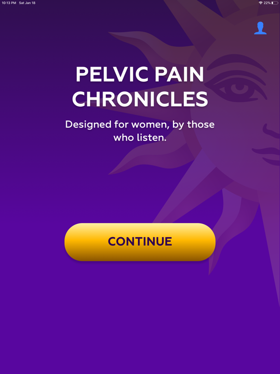 Pelvic Pain Chronicles iPad screenshot 2 - Medical app