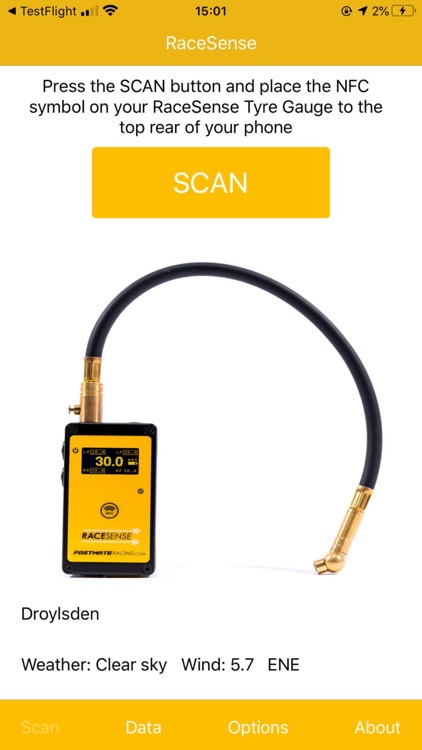 RaceSense Tyre Gauge