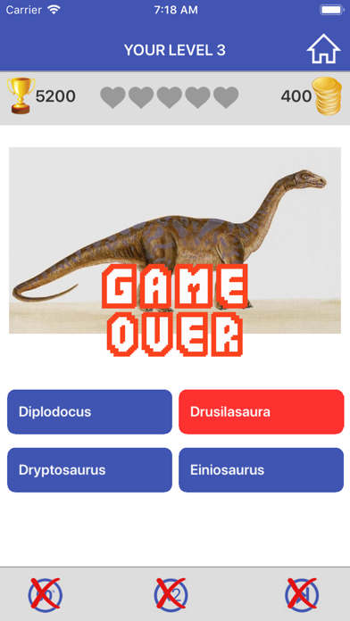 Dinosaurs Quiz Game screenshot 3