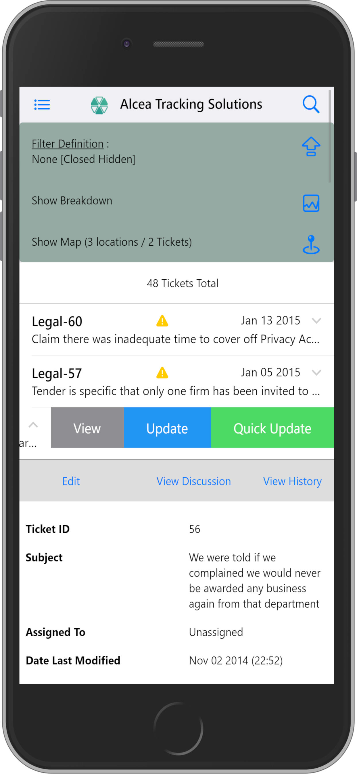 Alcea Mobile App