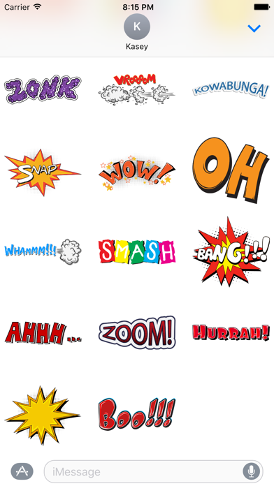 Comic Sticker Pack Screenshot