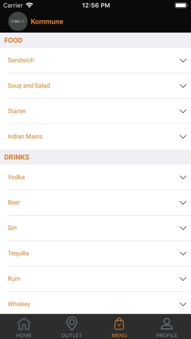 App screenshot