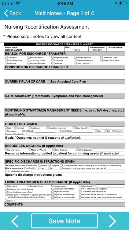 Verify Centre™ Hospice screenshot-3