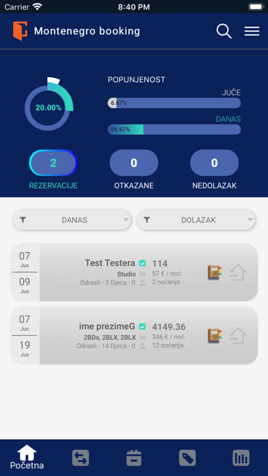 Screenshot #2 pour Montenegro Booking