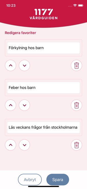 1177 Vårdguiden(圖5)-速報App