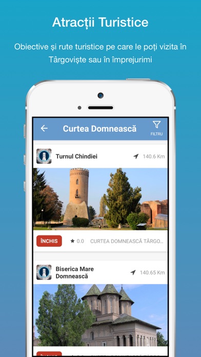 Târgoviște City App Screenshot