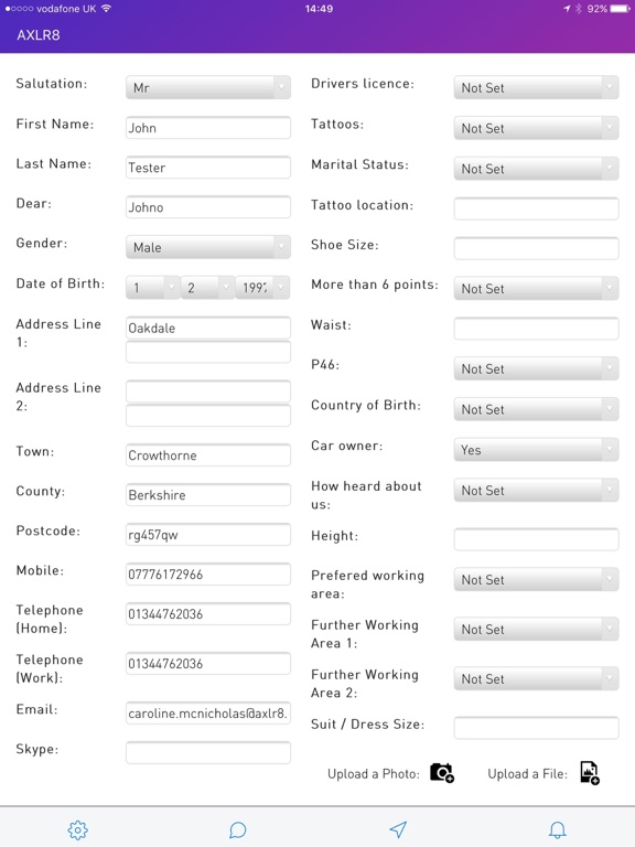 Screenshot #6 pour AXLR8 Staff